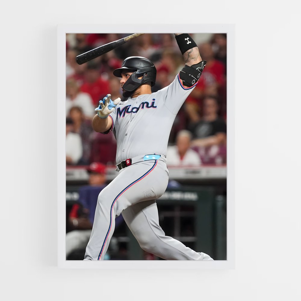 Poster Swing de Sandy – affiche Baseball (vue 3)